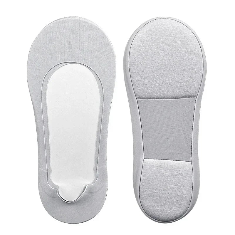 NEW Women Boat Sock Plantar Fasciitis Shoes Insole Socks Insoles for Feet Shock Absorbing Shoe Sole Invisible Non Slip Shoe Pads