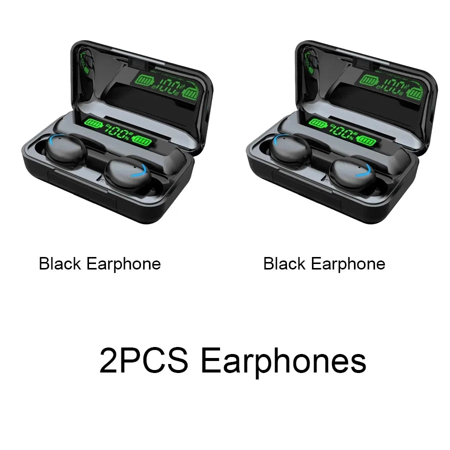 TWS F9-5 Earphone Bluetooth Earphones Wireless Headphones Hifi Stereo Sports Earbuds Headset Hearing Aids With Mic Handfree