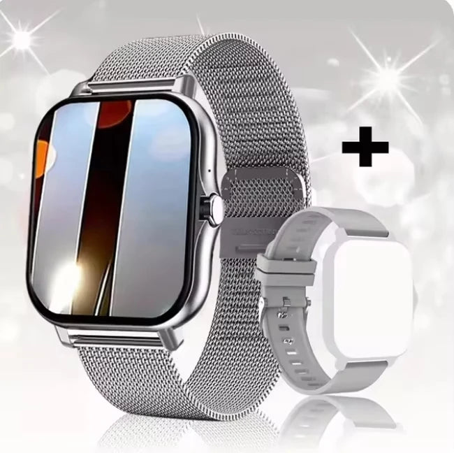 KESHUYOU Smart Watch — Bluetooth Calls, Heart Rate & Fitness Tracker