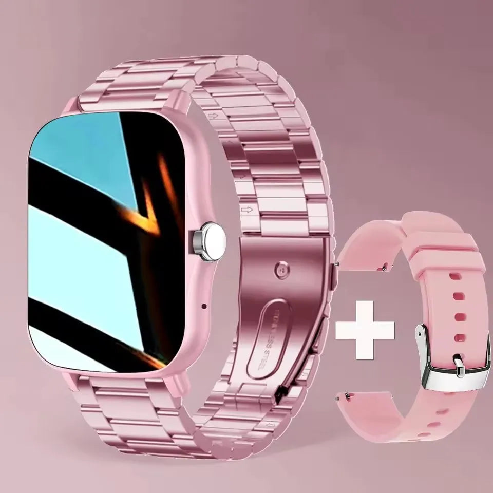 KESHUYOU Smart Watch — Bluetooth Calls, Heart Rate & Fitness Tracker