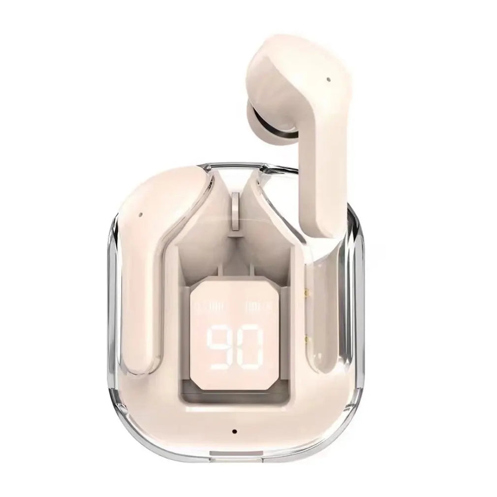 TWS LED 150mAh Power Digital Display Headset Wireless Headphones Power Digital Display Stereo Sound Earphones for Smartphones