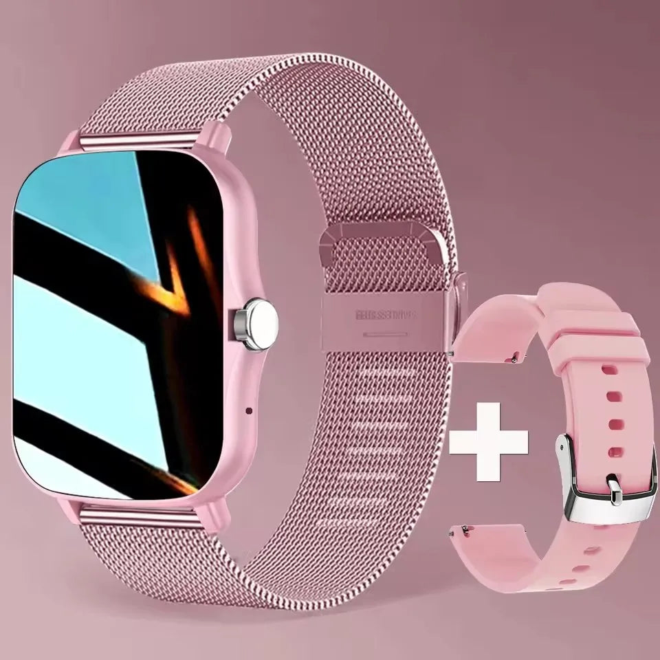 KESHUYOU Smart Watch — Bluetooth Calls, Heart Rate & Fitness Tracker