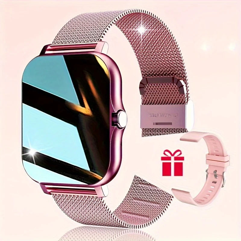 2025 Smart Watch 2.01 Inch HD Display Bluetooth Call Message Preview Sport Modes DIY Dial Weather Forecast Watches For Men Women