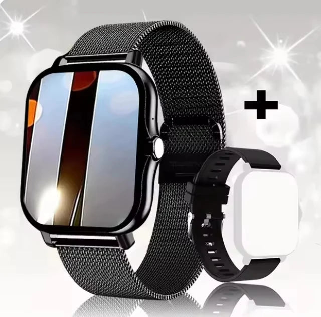 KESHUYOU Smart Watch — Bluetooth Calls, Heart Rate & Fitness Tracker