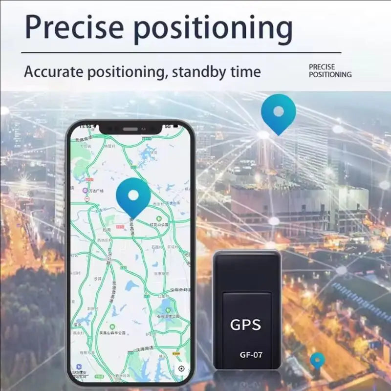 Mini GPS Locator Position APP GF07 Car GPS Tracker Magnetic Vehicle GPS Locator Anti-lost Anti-theft Alarm GPS Tracking Device