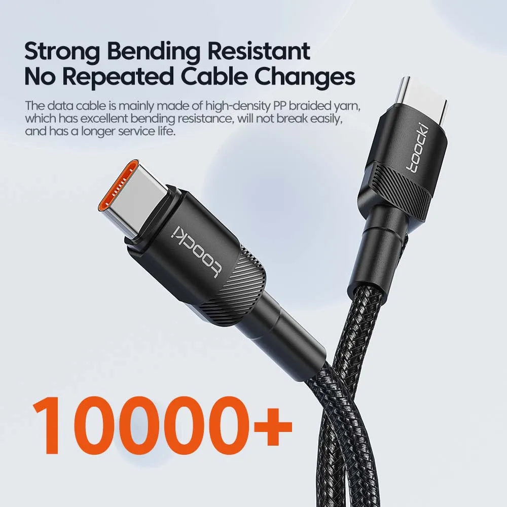 Toocki 100W USB-C to USB-C Fast Charging Cable