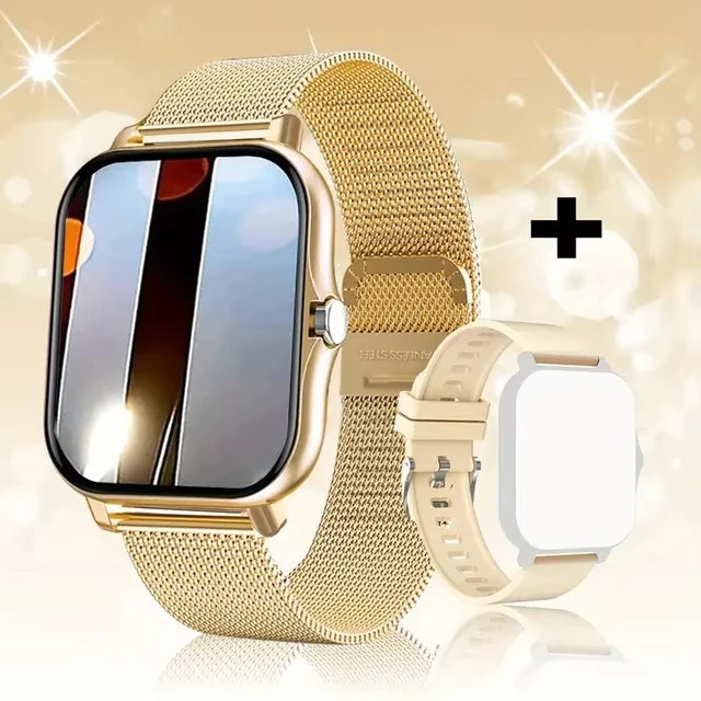 KESHUYOU Smart Watch — Bluetooth Calls, Heart Rate & Fitness Tracker