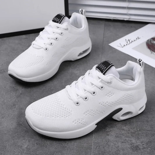 Women Platform Casual Sneakers Shoes Mesh Breathable Running Shoes Chunky Summer Sports Tenis Shoes 2024 Luxury Vulcanize Shoes