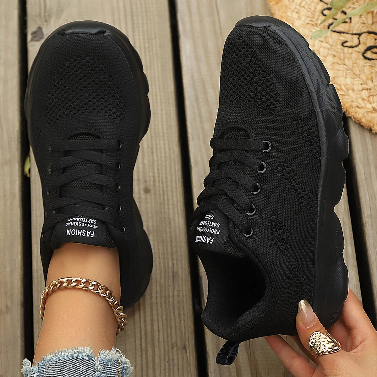 Women Sport Shoes Fashion Platform Sneakers Ladies Spring Summer Flats Running Shoes for Women Casual Shoes Mesh Jogging Tennis