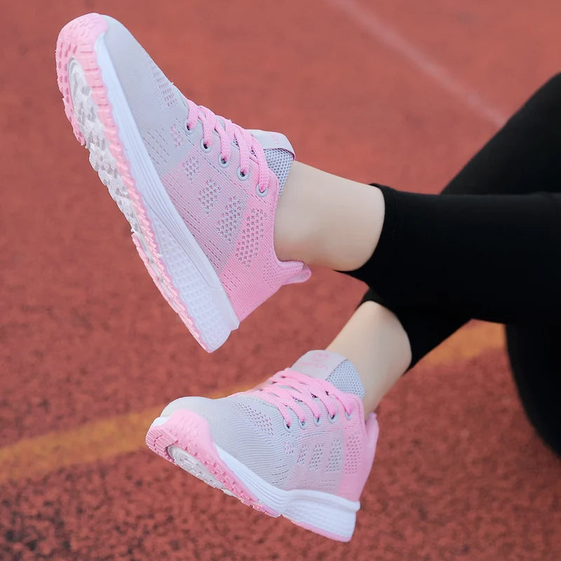 2025 Women Shoes Lightweight Running Shoes For Women Sneakers Comfortable Sport Walking Shoes