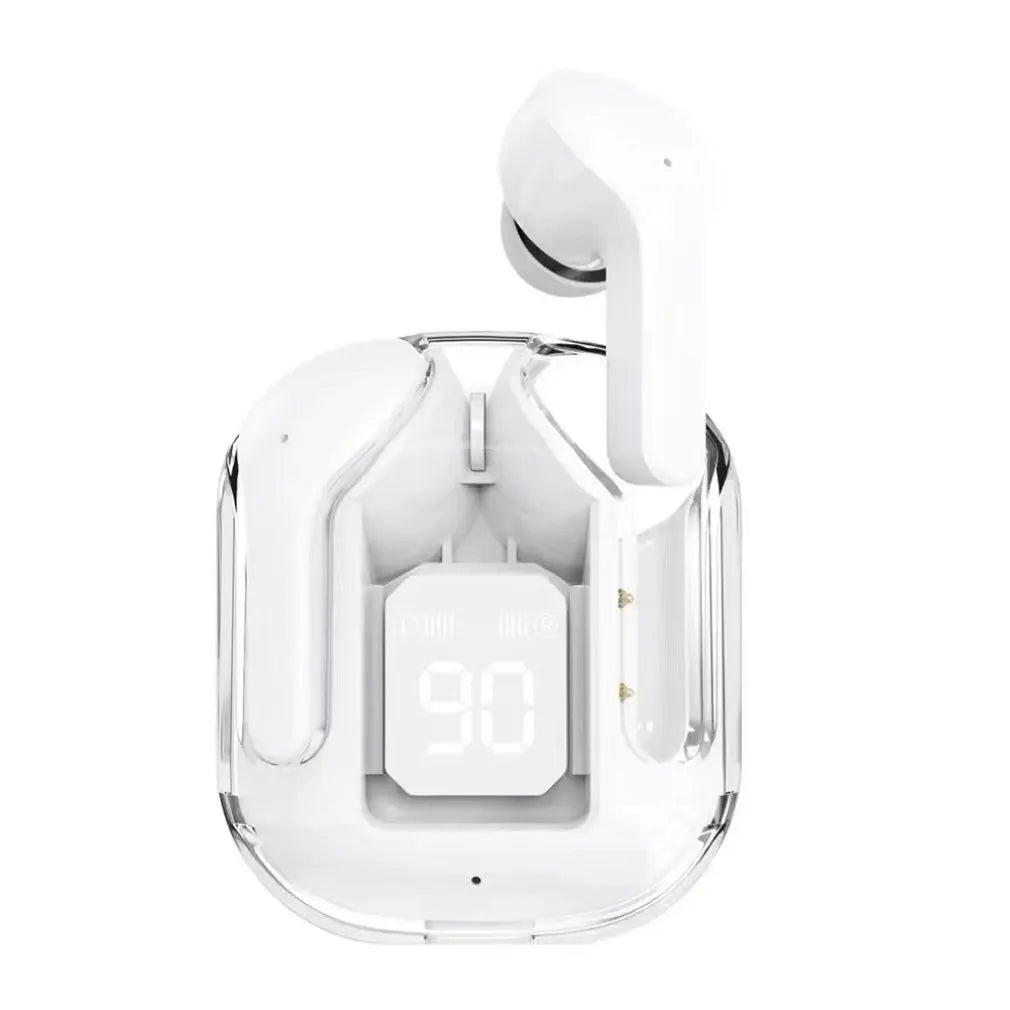 TWS LED 150mAh Power Digital Display Headset Wireless Headphones Power Digital Display Stereo Sound Earphones for Smartphones